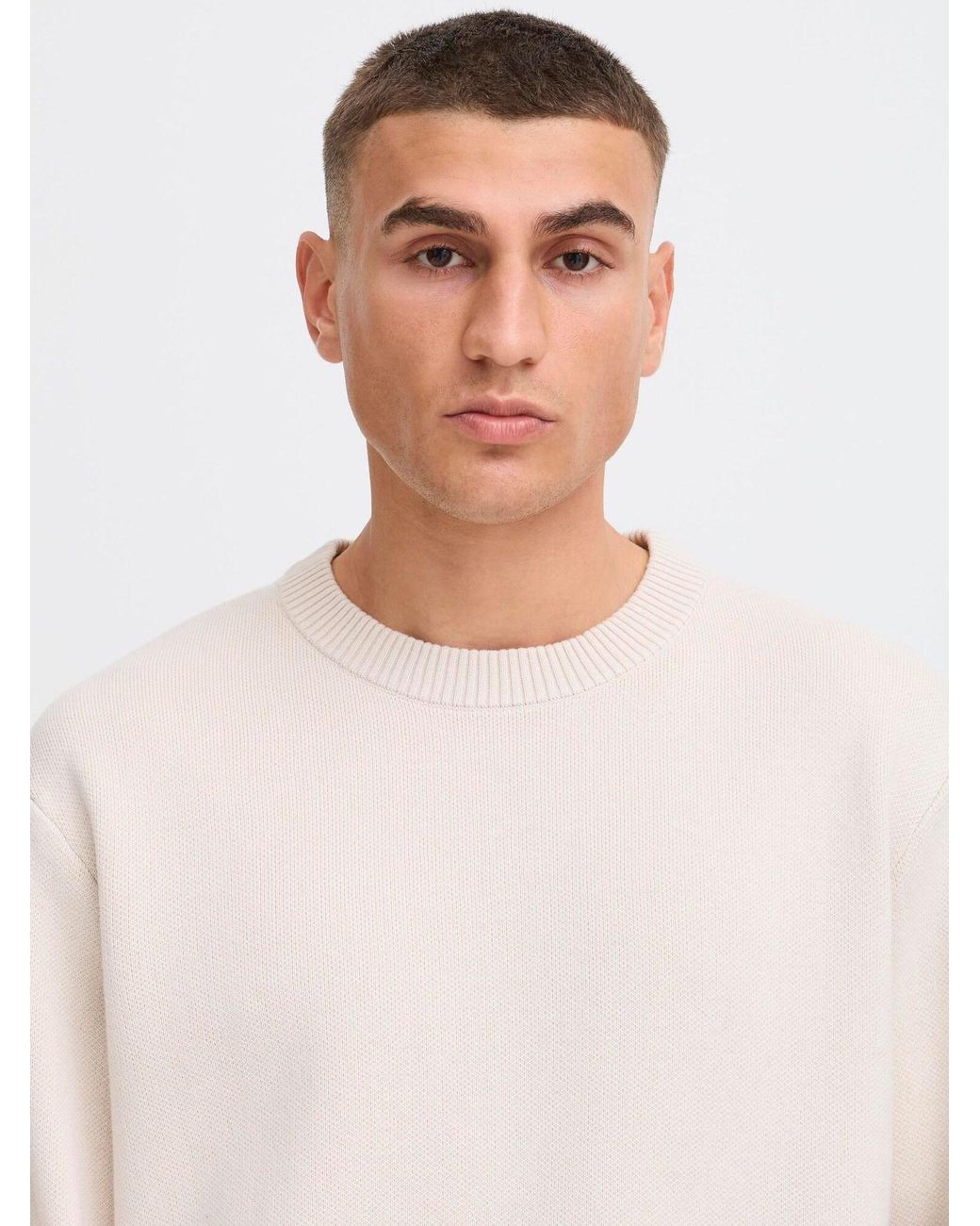Solid Strickpullover Sdryker in Natural für Herren