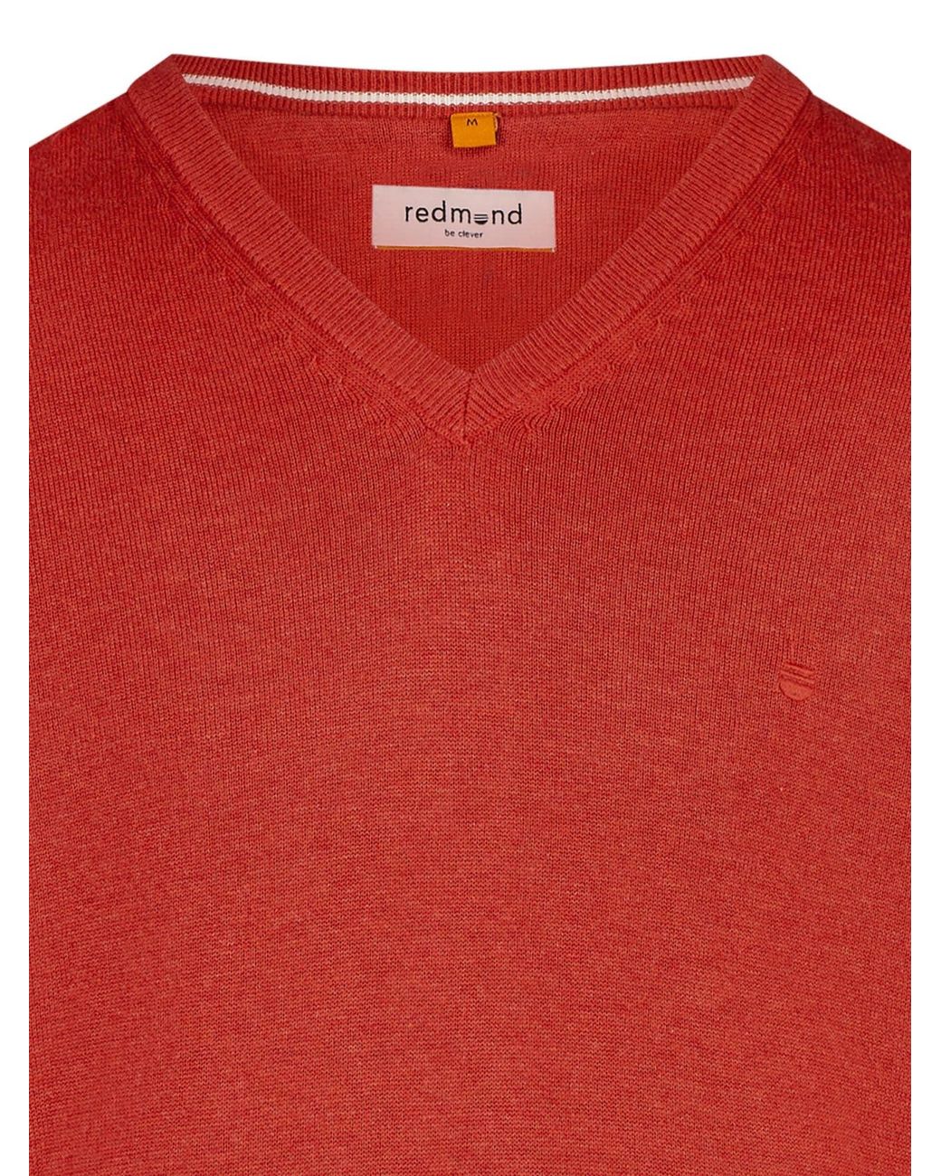 Redmond Pullover Basic in Red für Herren