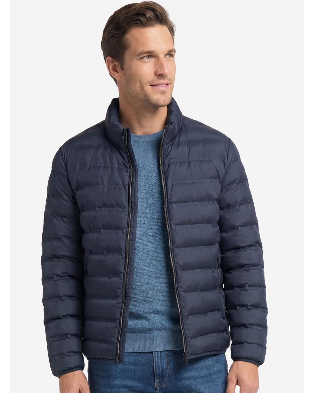 Redmond Übergangsjacke Basic in Blue für Herren
