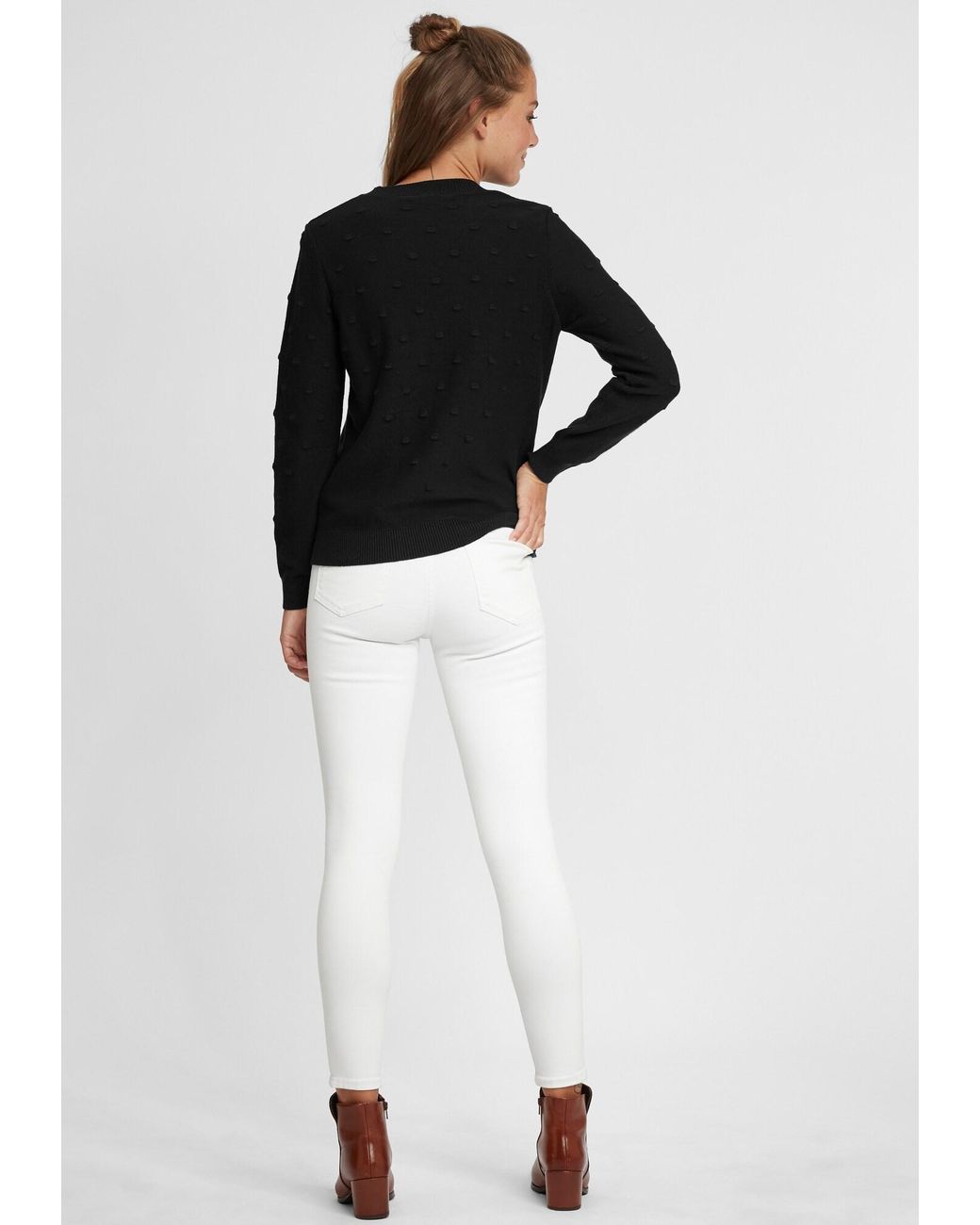Oxmo Black Pullover Dotta