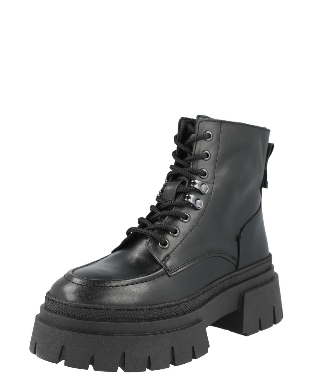 /about You Black Schnürstiefelette Rania