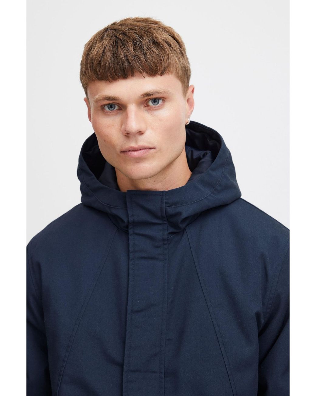 Solid Parka Elan Fall in Blue für Herren