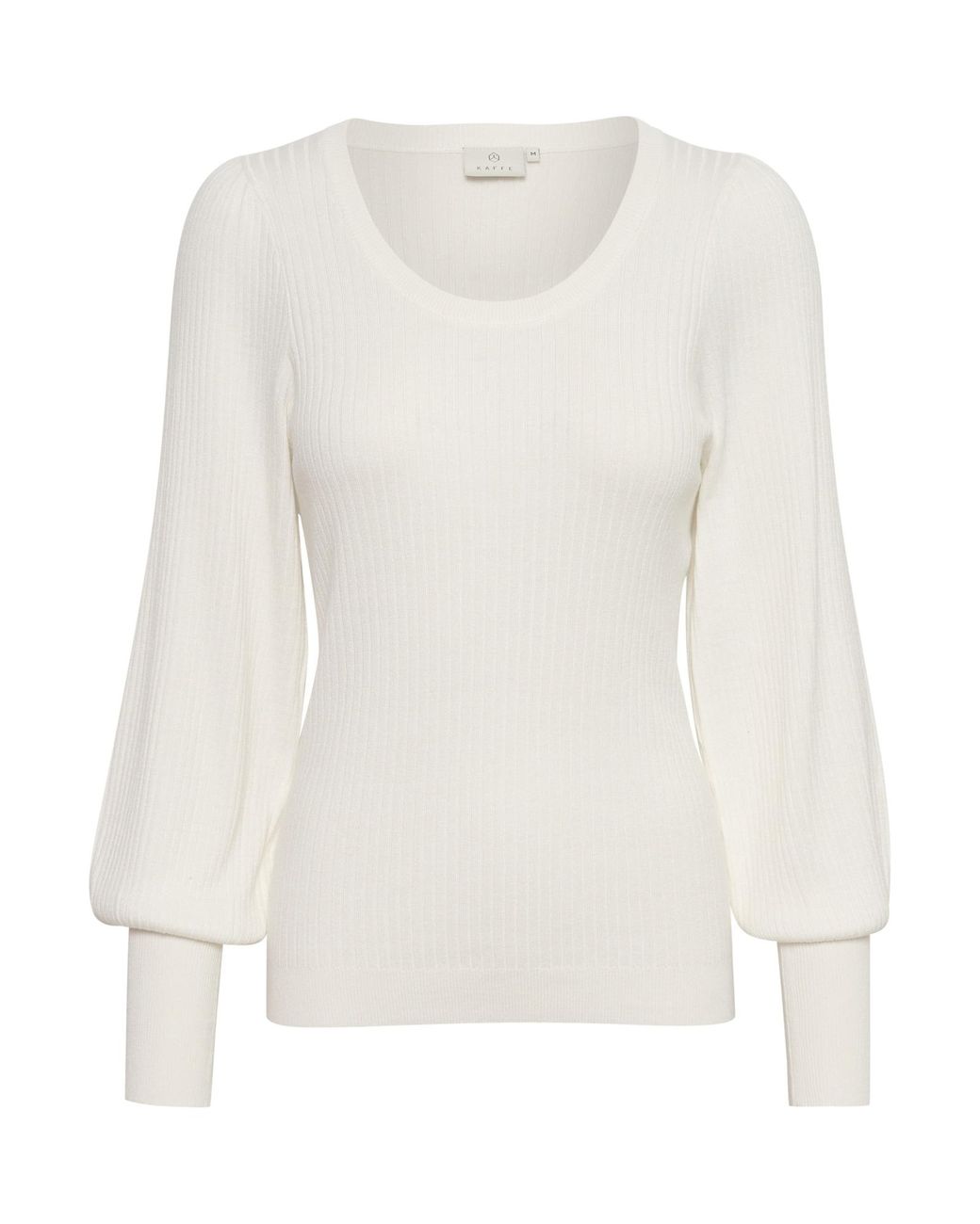Kaffe White Pullover Dora