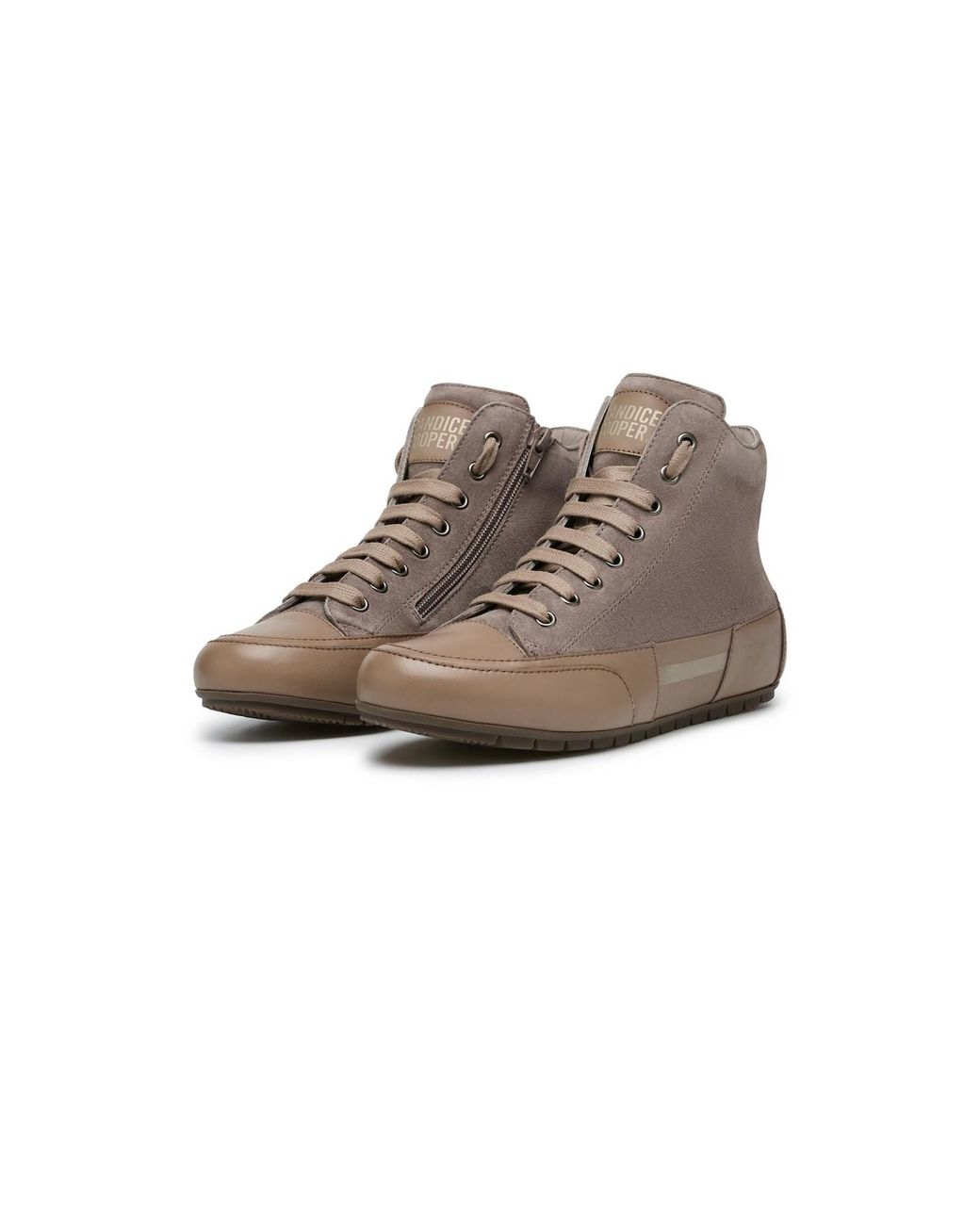 Candice Cooper Blue Sneaker High Plus Patch