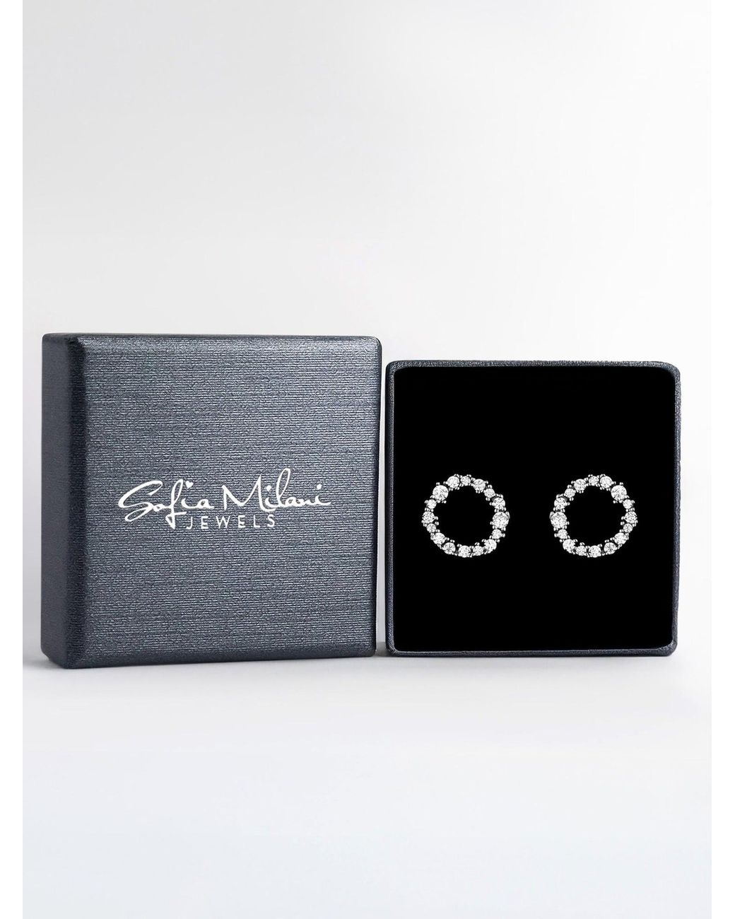 Sofia Milani Metallic Ohrringe Circle