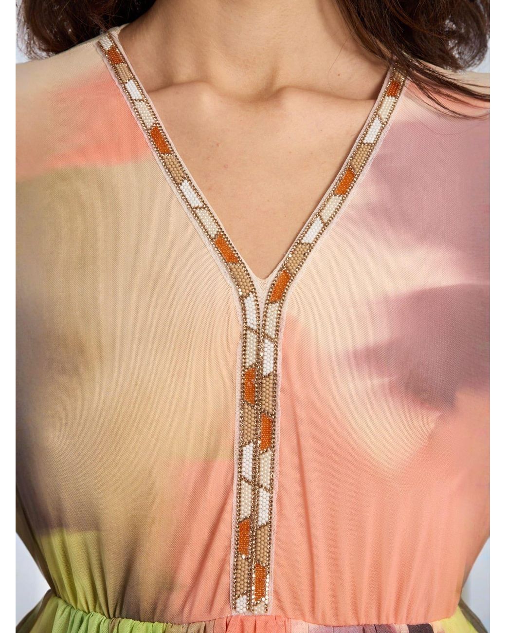 Ana Alcazar Multicolor Kleid Denea