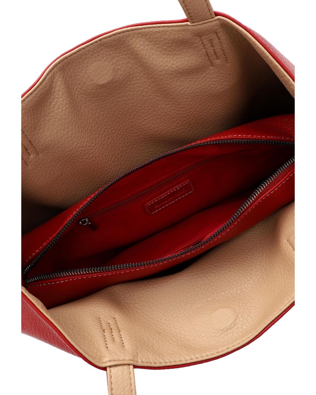 EMILY & NOAH Red Shopper Eva