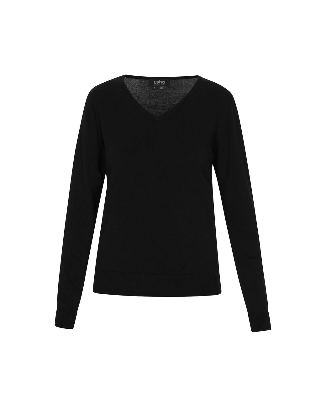 usha BLACK LABEL Black Pullover