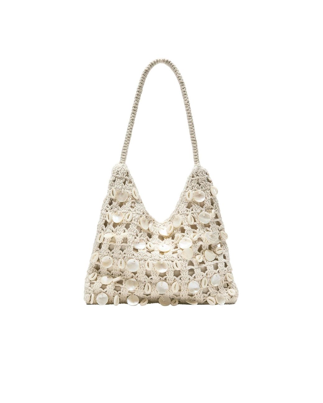 Pull&Bear White Schultertasche