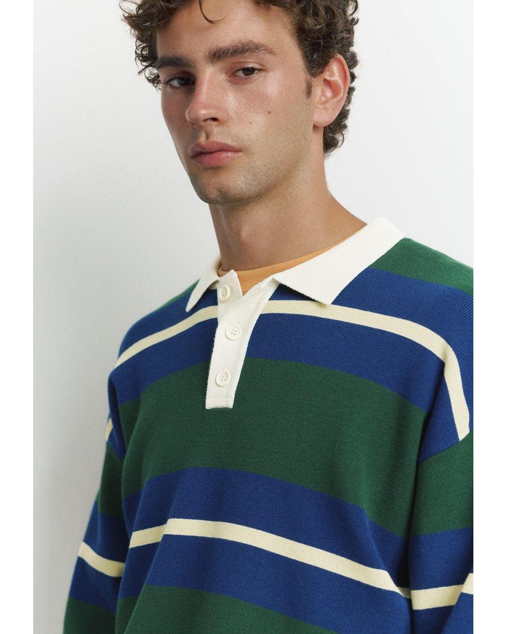 Pull&Bear Pullover in Green für Herren