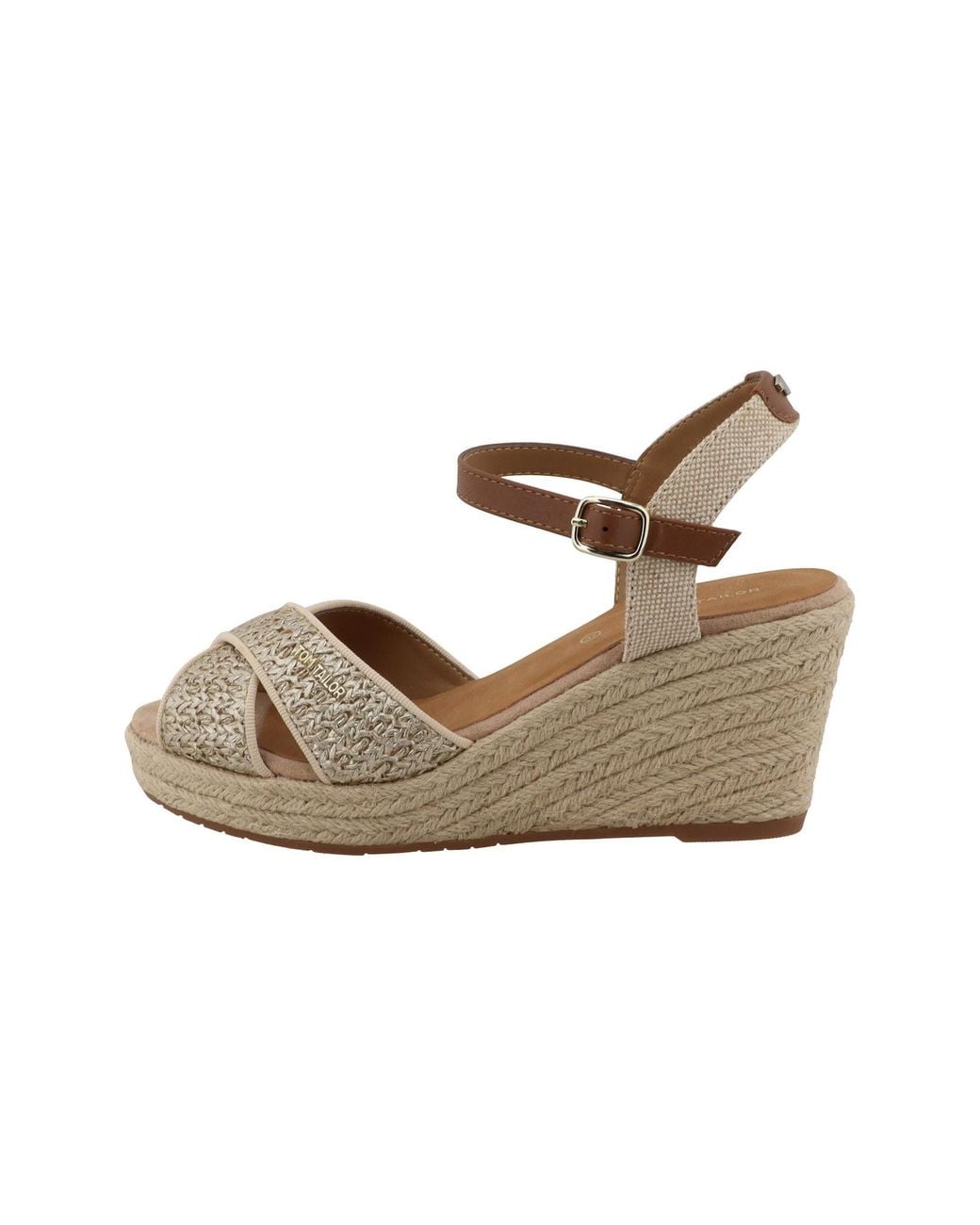 Tom Tailor Natural Sandale