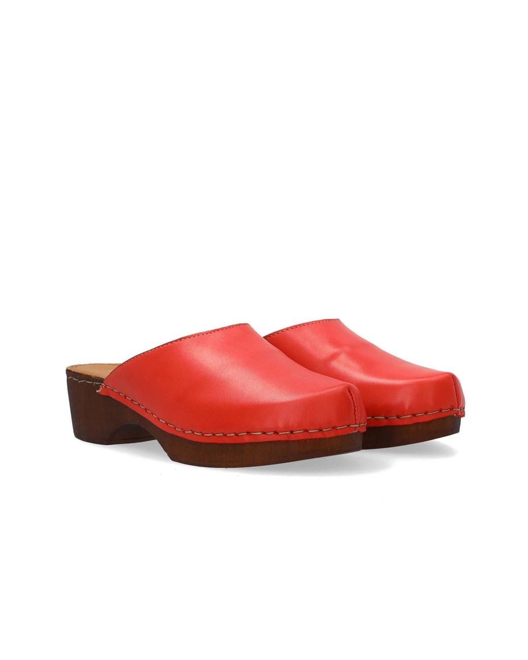 Venezia Red Clogs