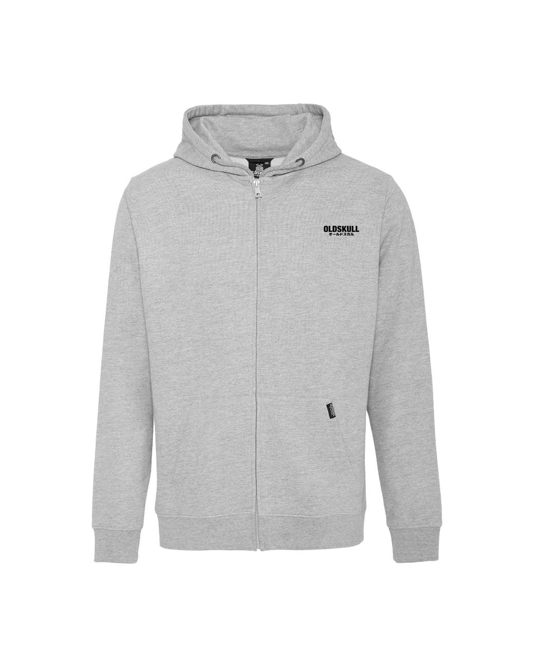 Oldskull Sweatjacke Basic Osk Logo in Gray für Herren