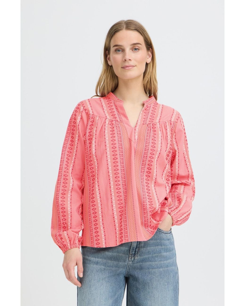 Pulz Pink Bluse Ditte