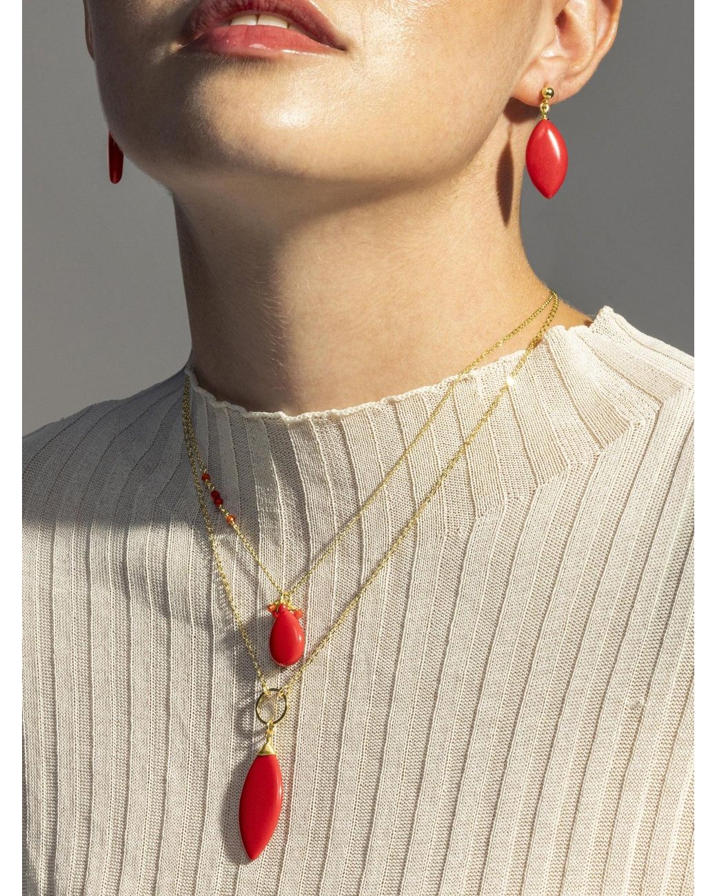 Luxenter Pink Kette Ayom