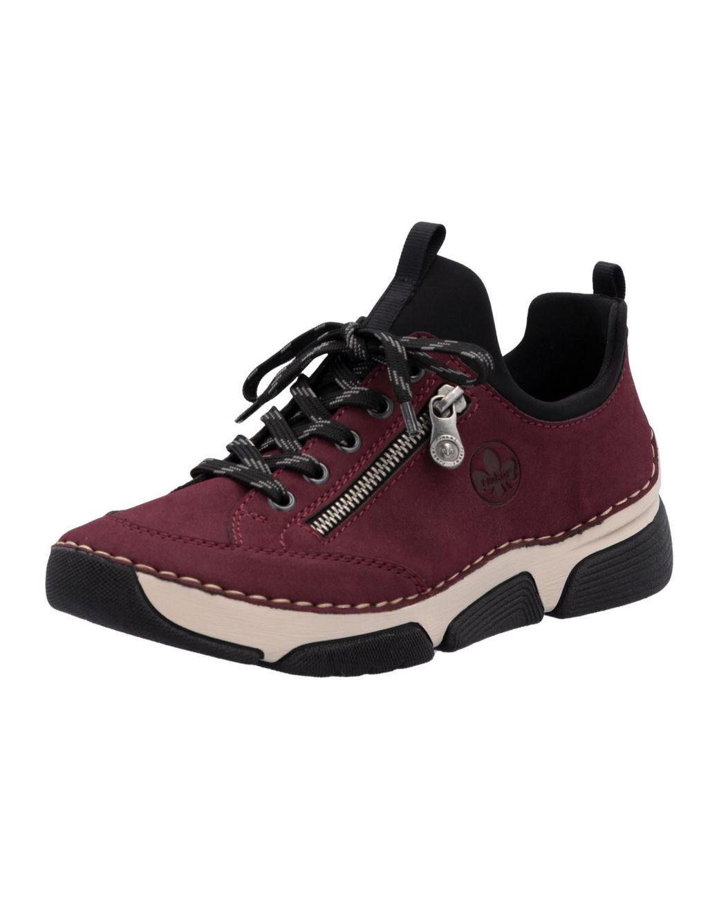 Rieker Purple Sneaker Low Basic