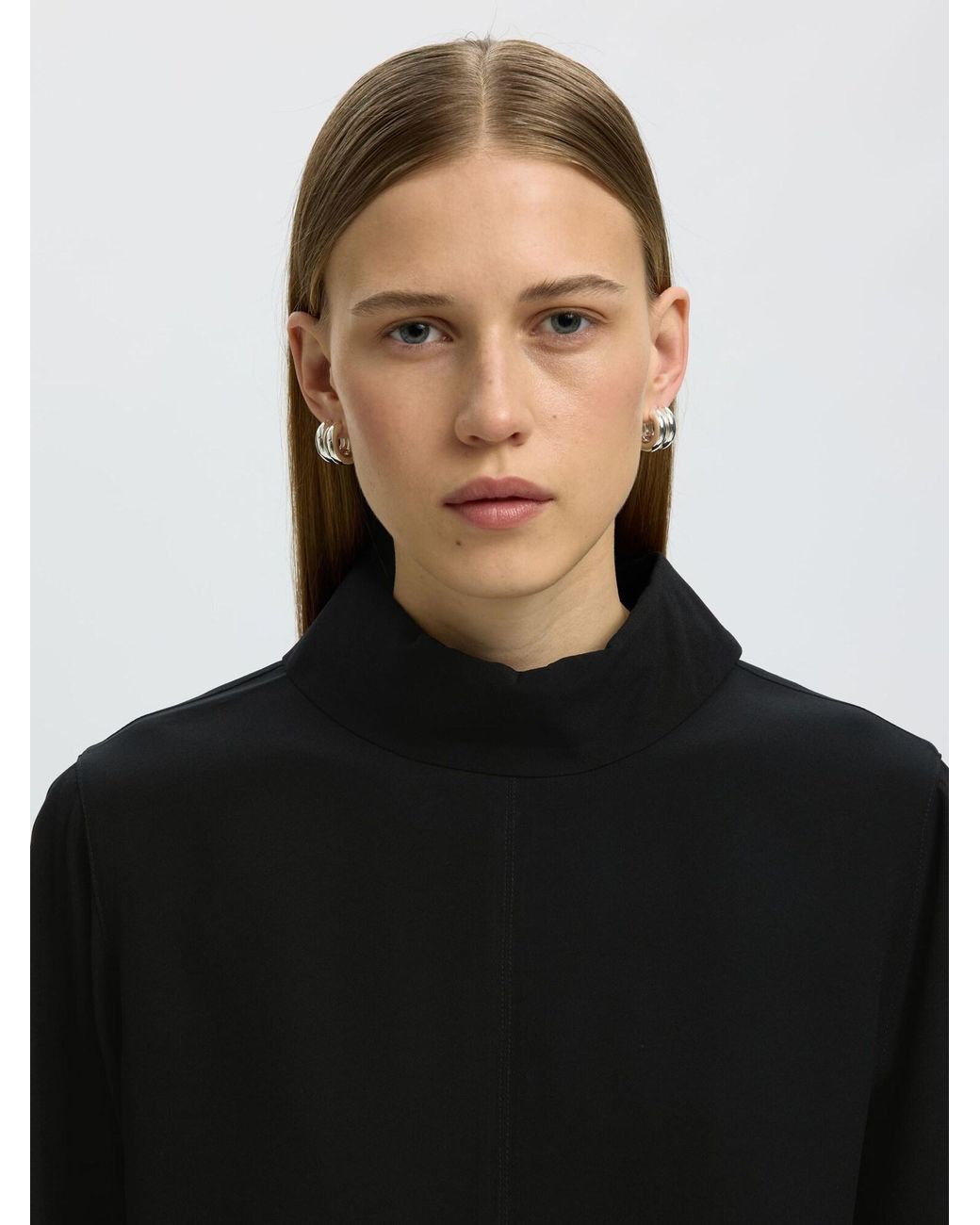 SELECTED Black Bluse