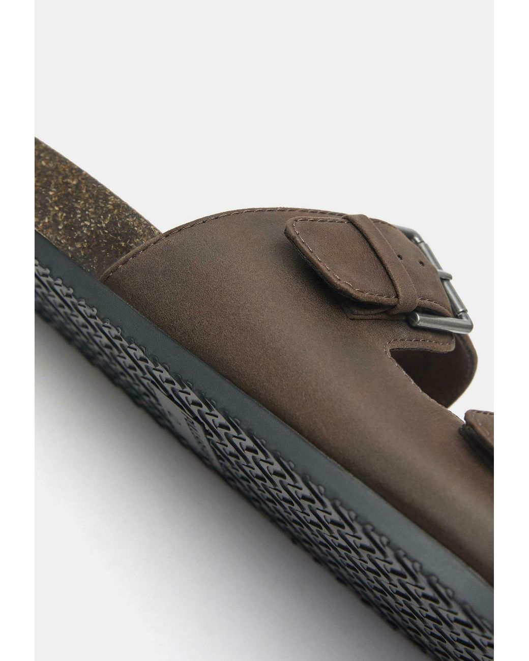 Pull&Bear Pantolette in Brown für Herren