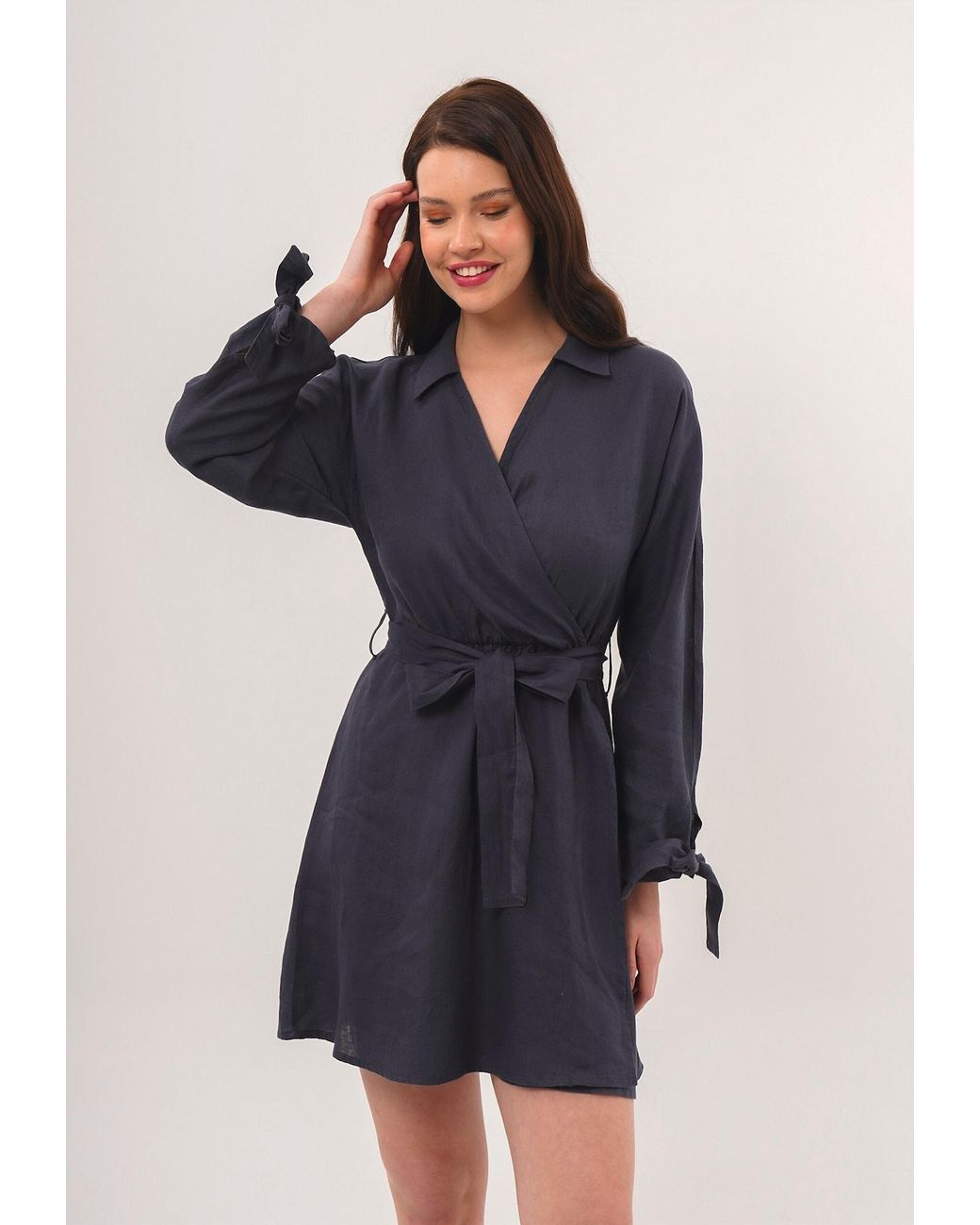 FRESHLIONS Blue Kleid Joana