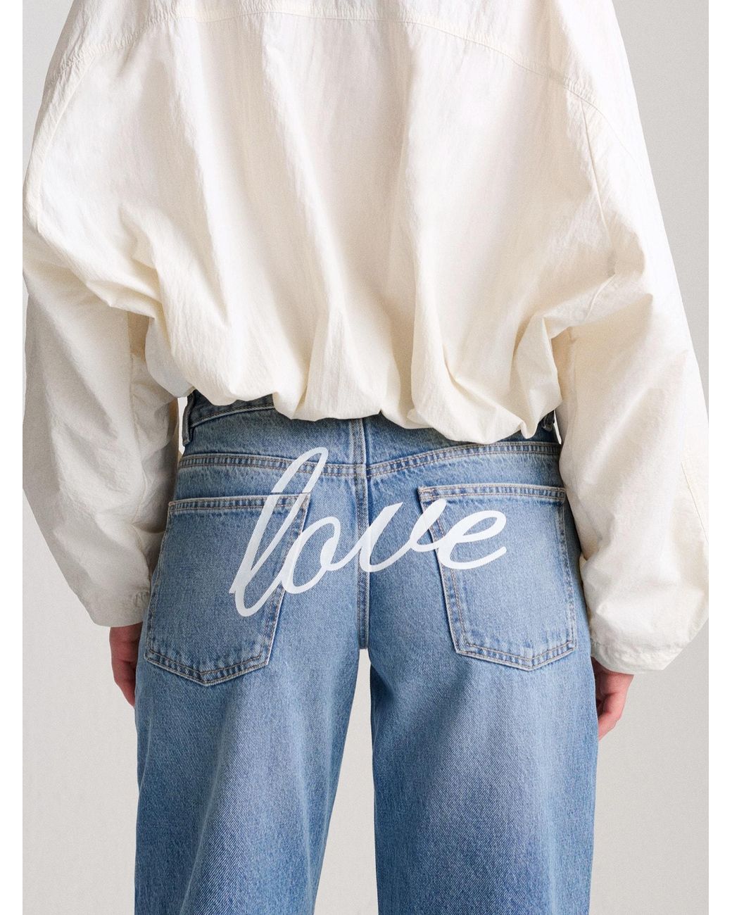 Pull&Bear Blue Jeans Love