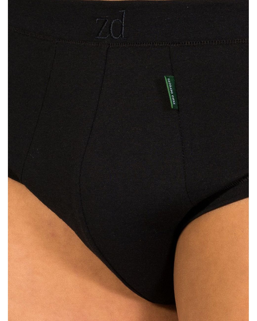 Zd - Zero Defects Slip Mini Egyptian Cotton in Black für Herren