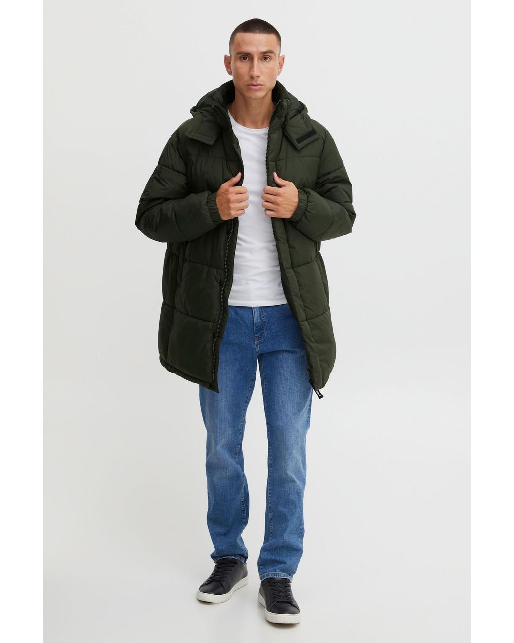 Solid Winterjacke Callen in Green für Herren