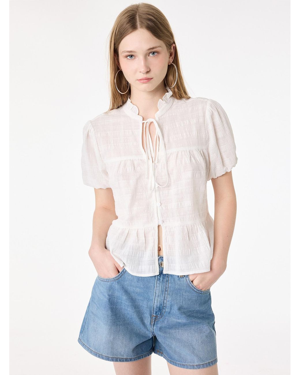 Koton White Bluse