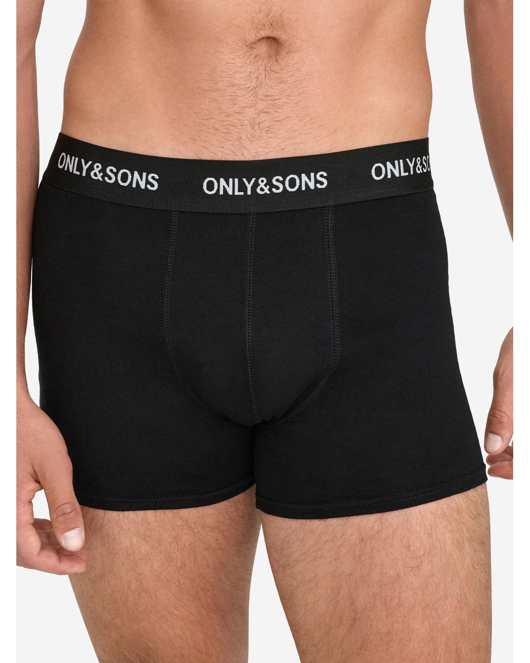 Only & Sons Boxershorts Basic in Black für Herren