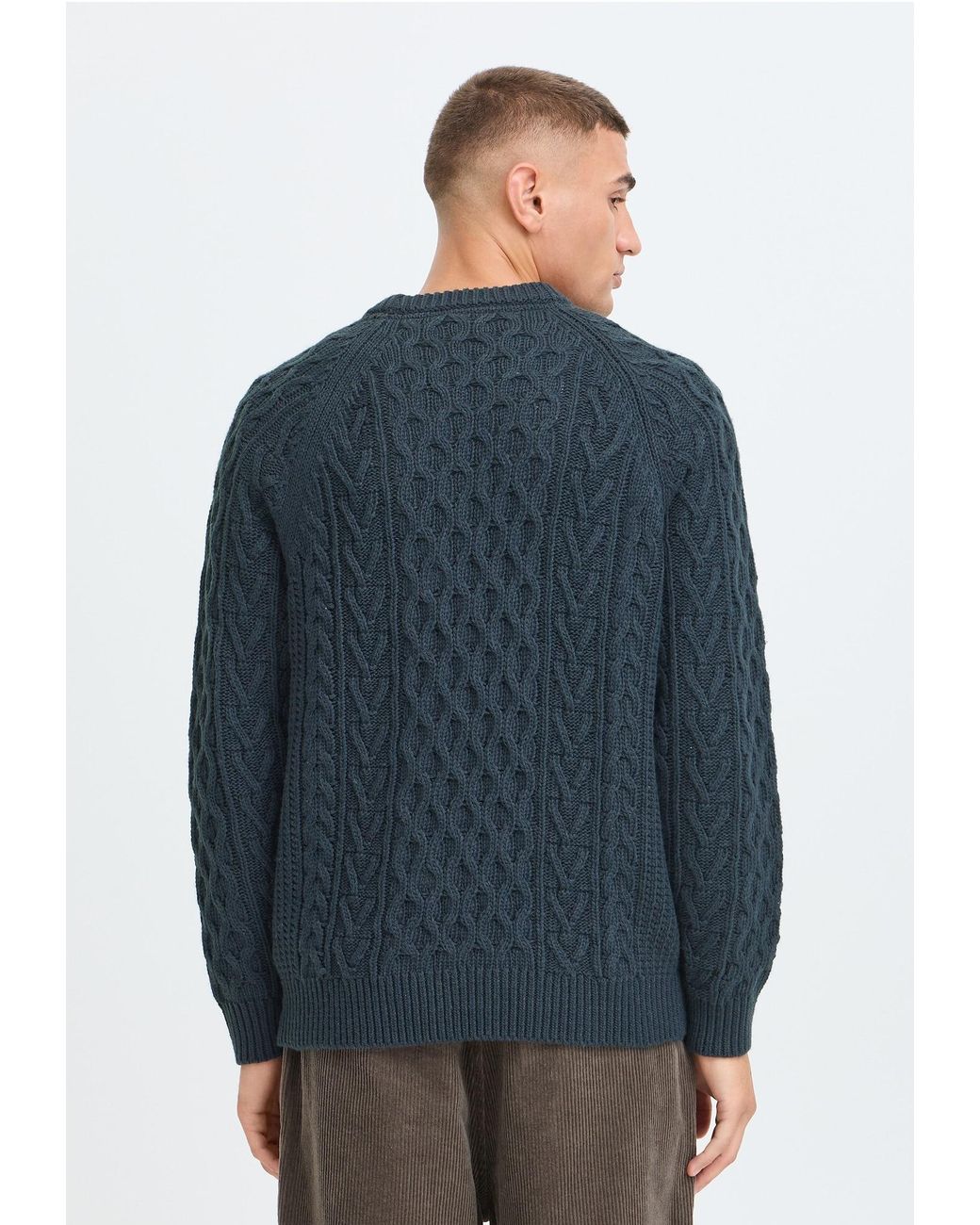 Solid Pullover Sdvukan in Blue für Herren
