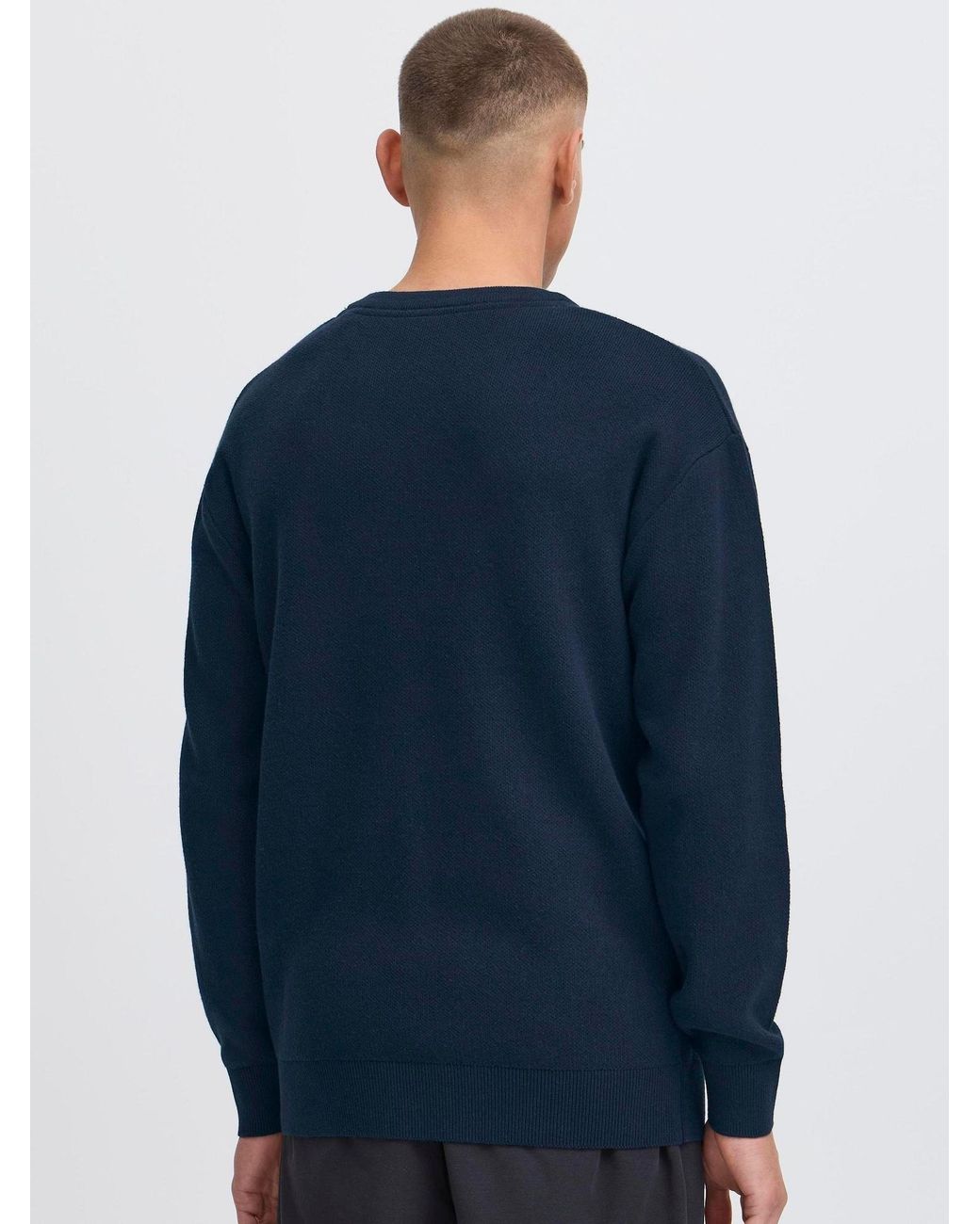 Solid Pullover Sdfinnetado in Blue für Herren