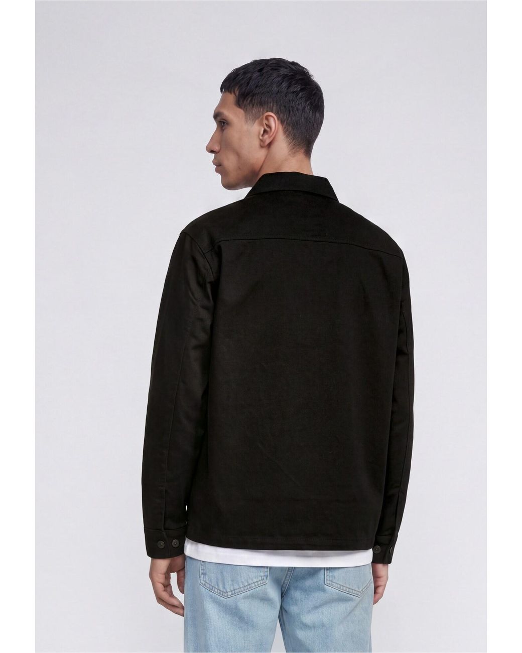 Solid Hemd Dossie in Black für Herren
