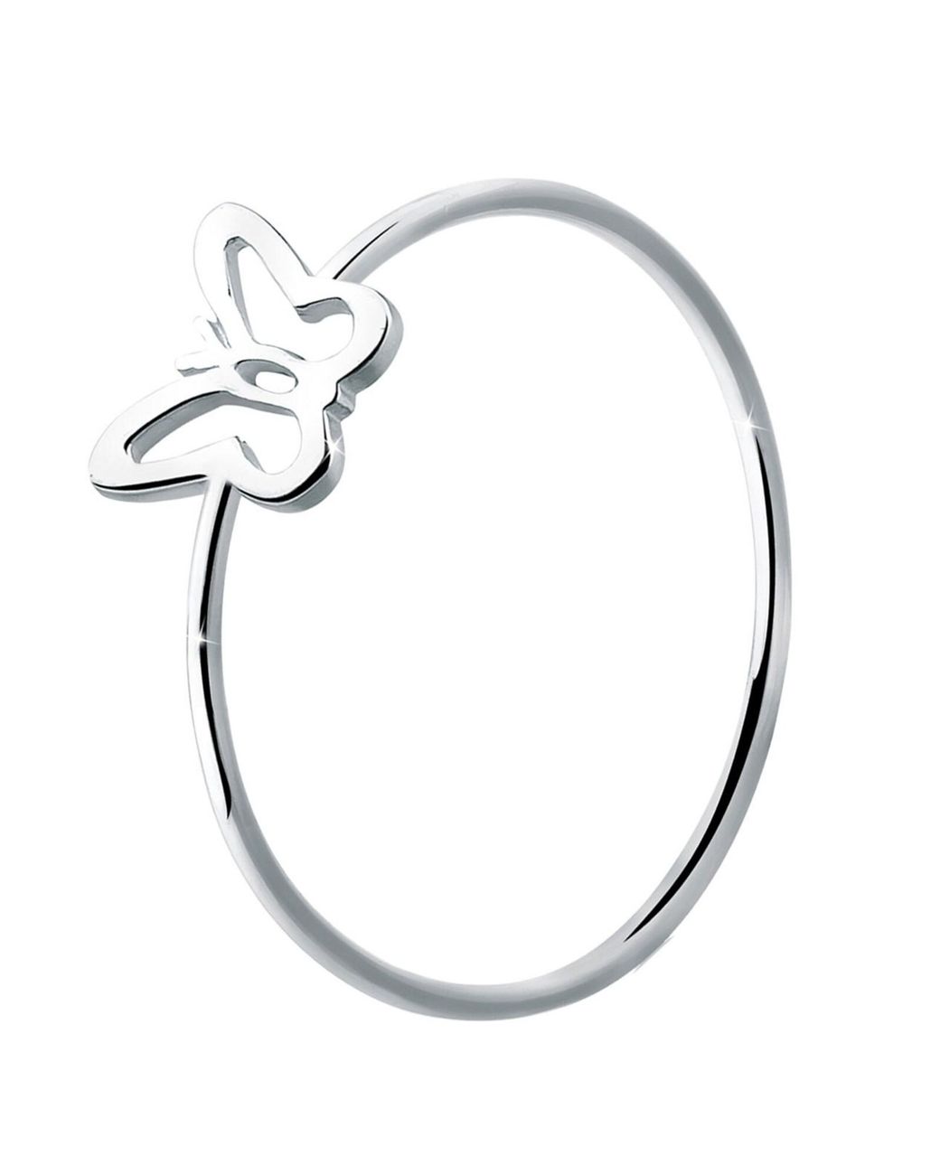 Elli Jewelry Metallic Ring Schmetterling