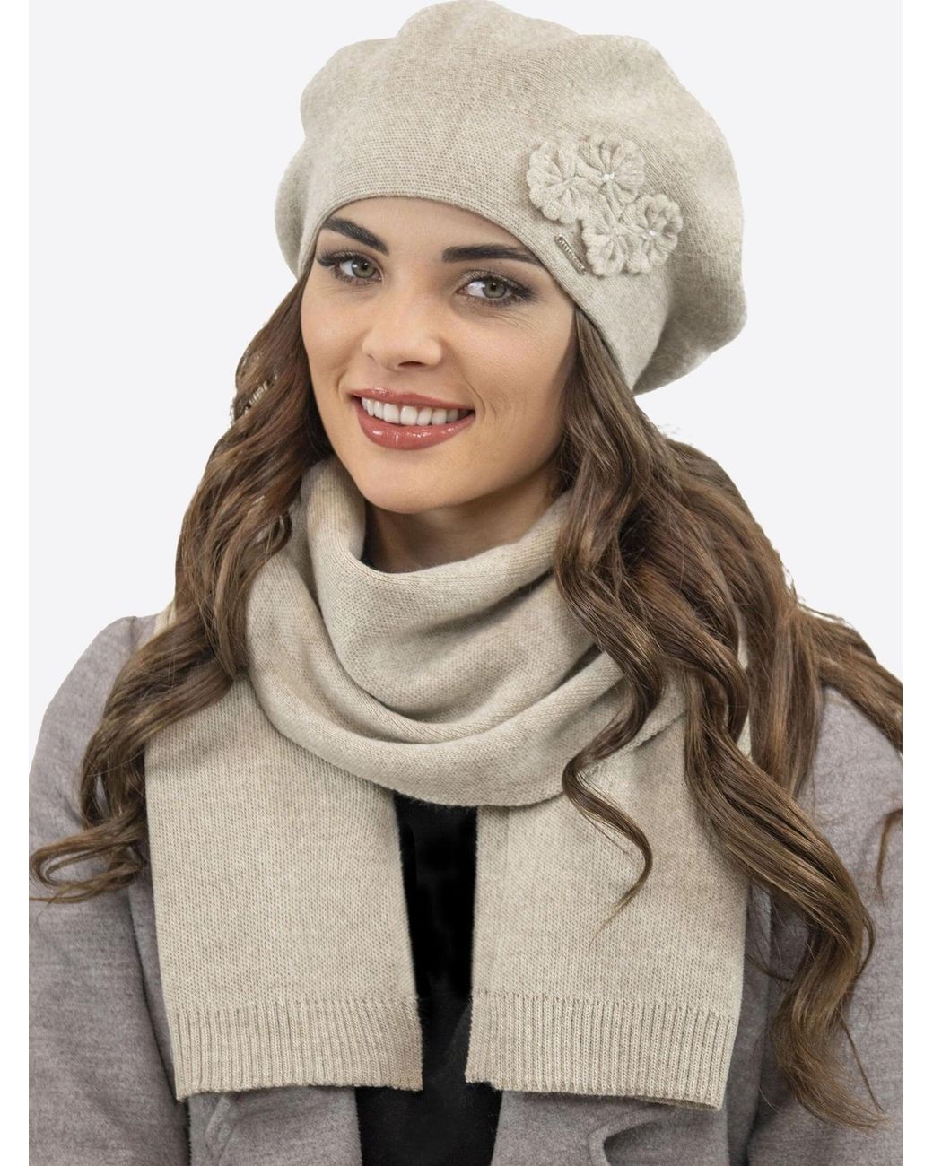 Vivience Gray Mütze 7006 Set