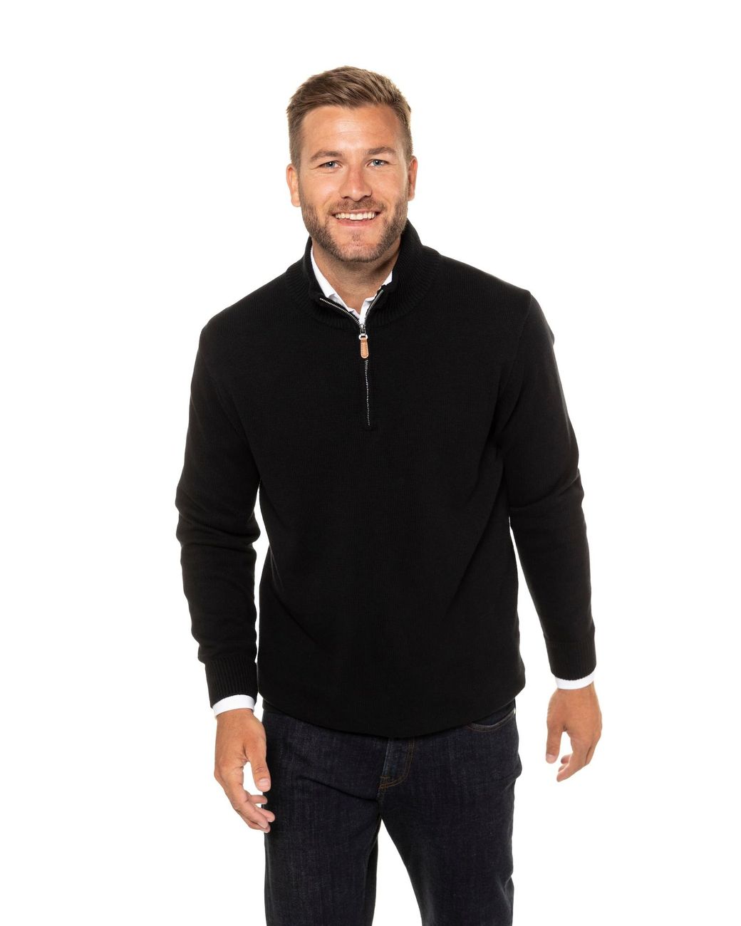 JP1880 Pullover in Black für Herren