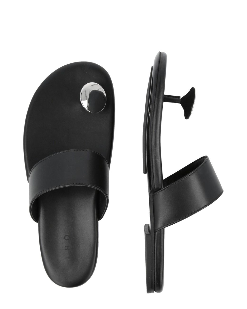 IRO Black Zehentrenner Stud