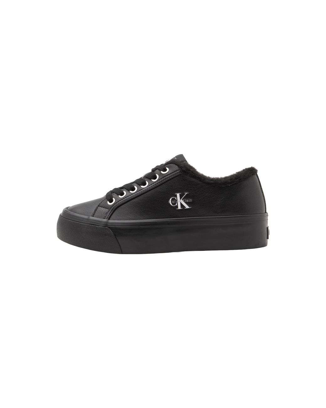 Calvin Klein Black Sneaker Vulc Flatf