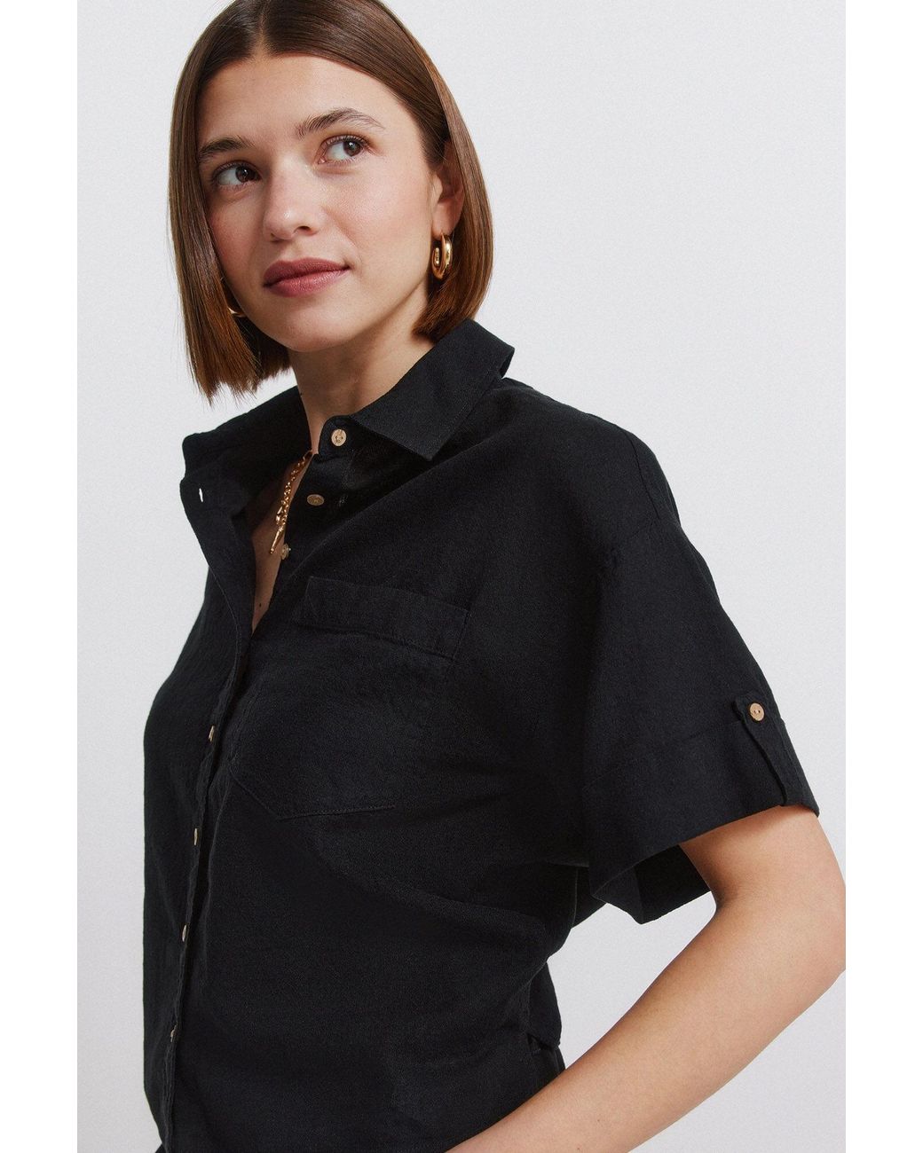 Springfield Black Bluse