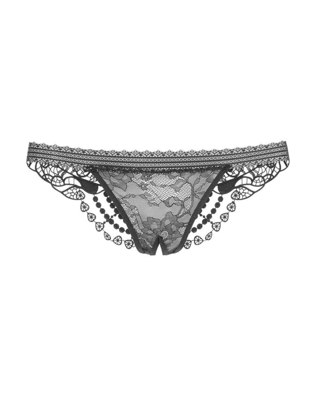 petite fleur by Lascana Gray String
