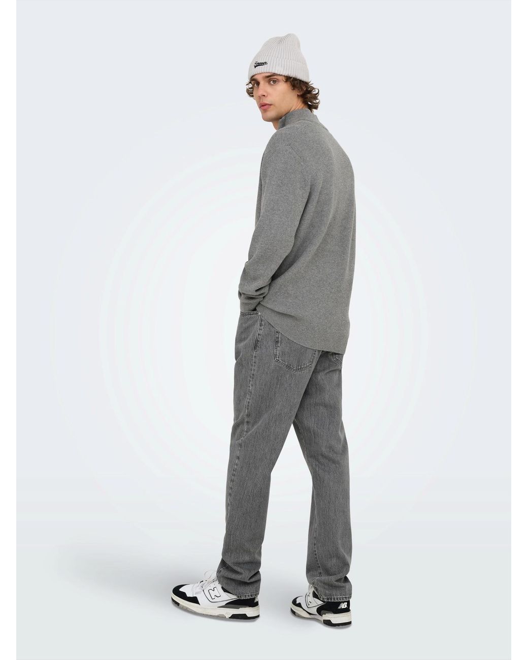 Only & Sons Pullover Onsphil in Gray für Herren