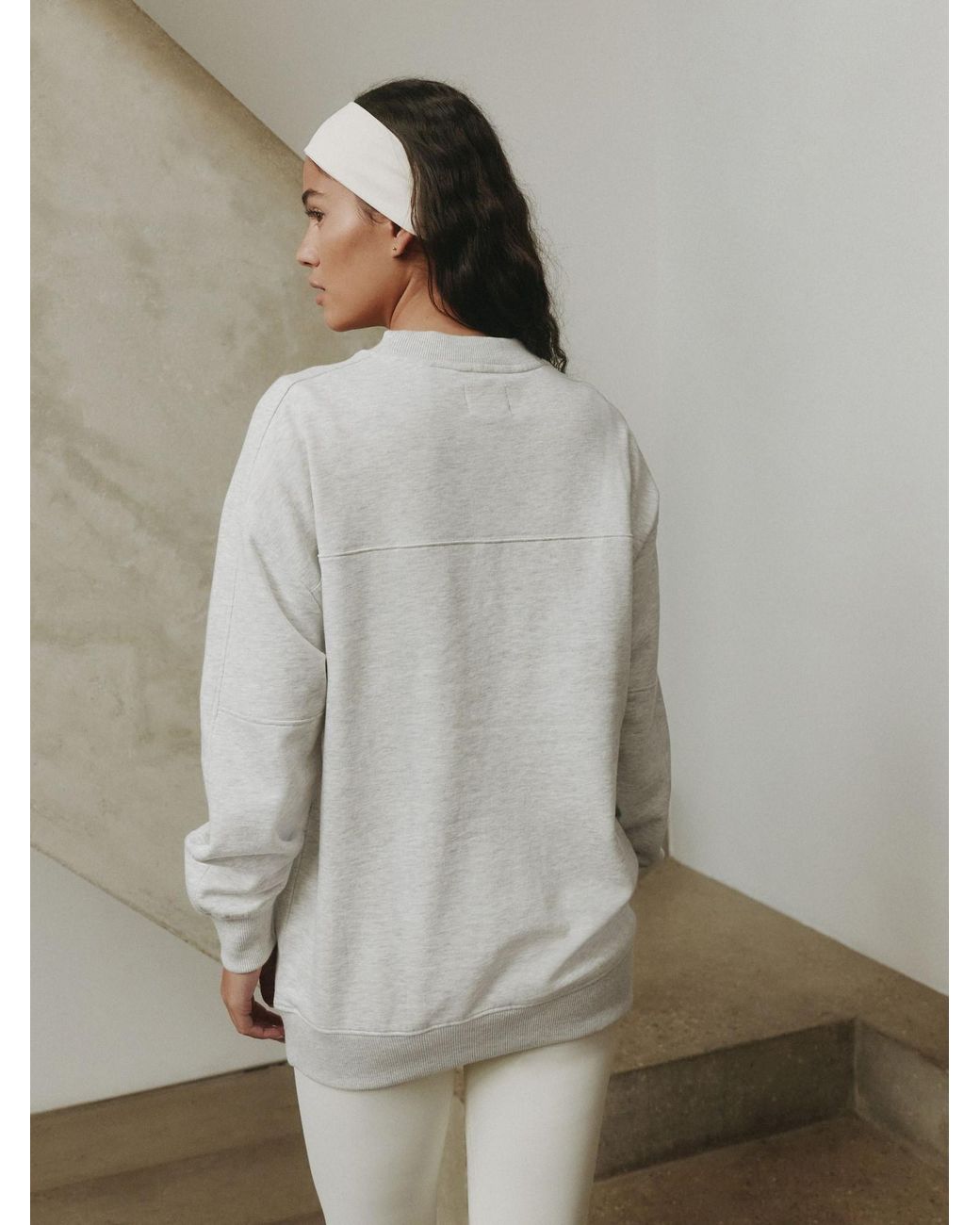 Self White Sweatshirt