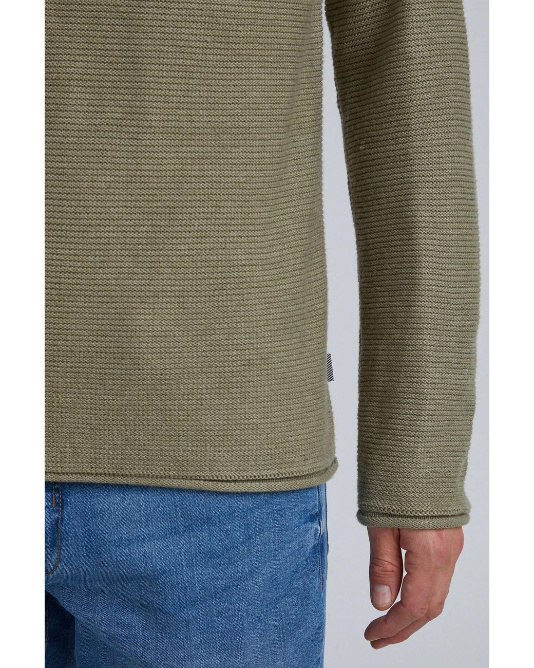 Solid Pullover in Green für Herren