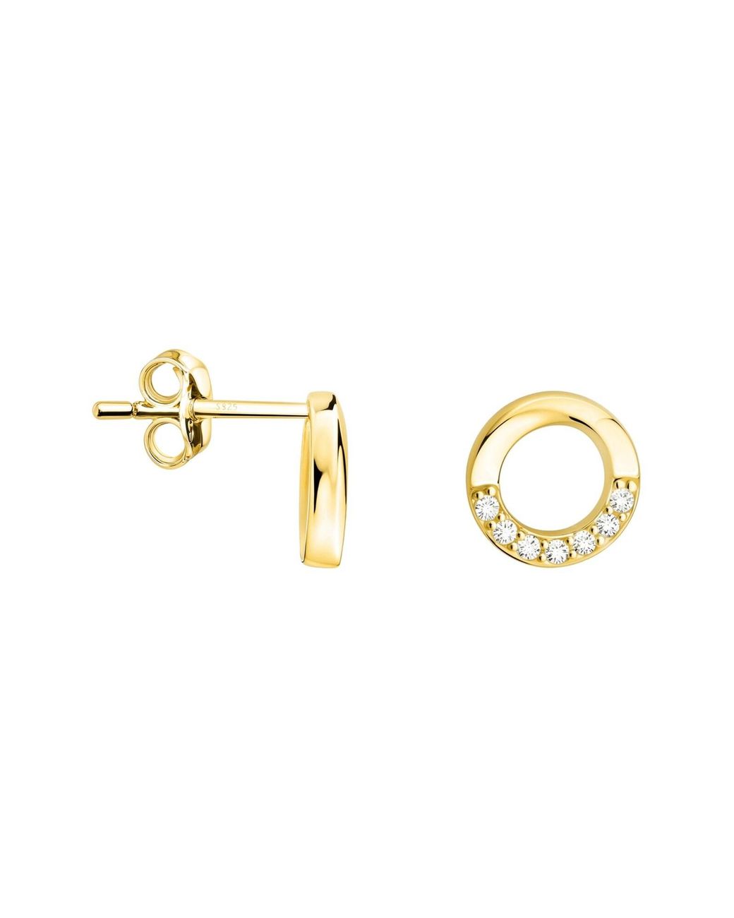 Sofia Milani Metallic Ohrringe Circle