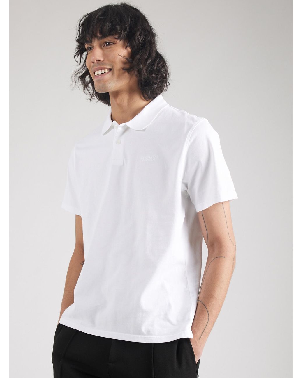 Levi's Levis Poloshirt Authentic in White für Herren