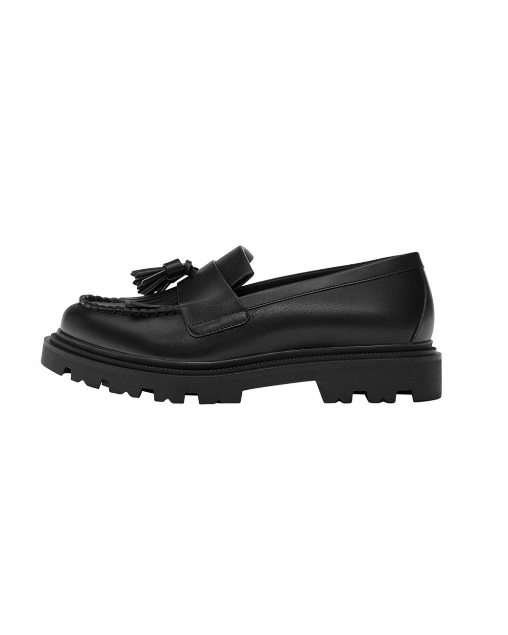 Pull&Bear Slipper in Black für Herren