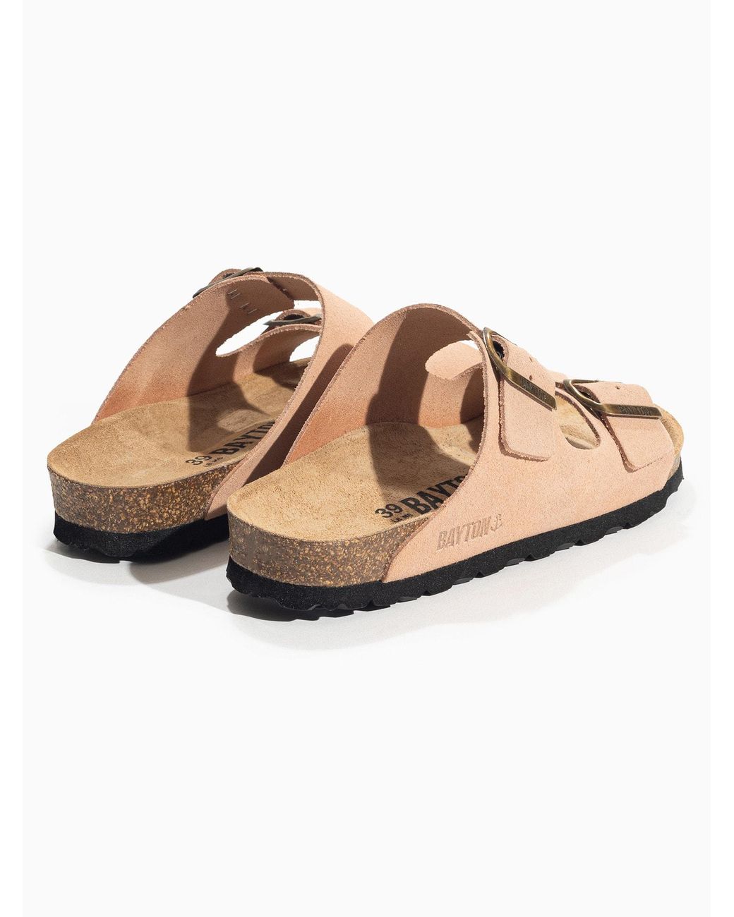 Bayton Orange Pantolette Tracy