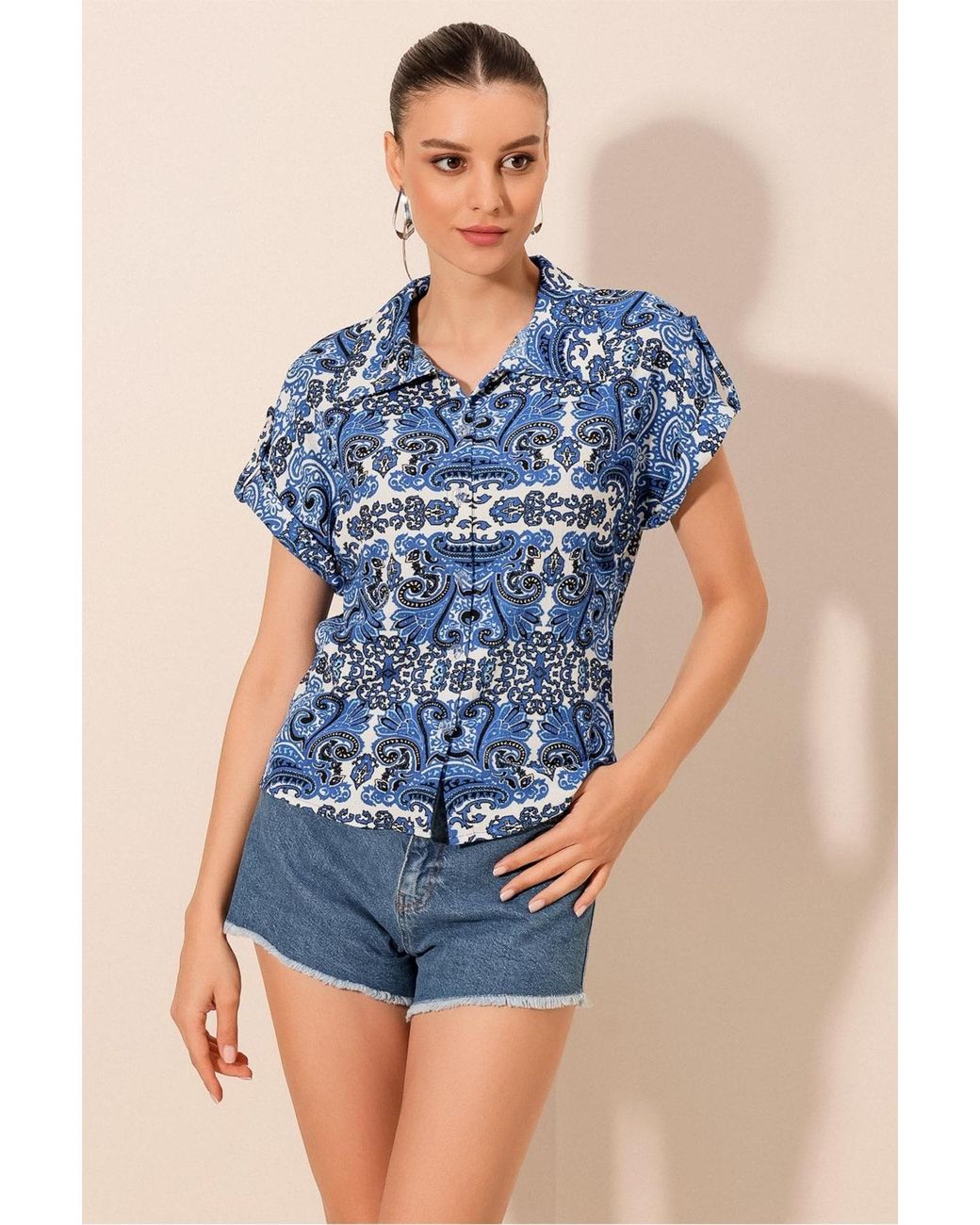 Bigdart Blue Bluse