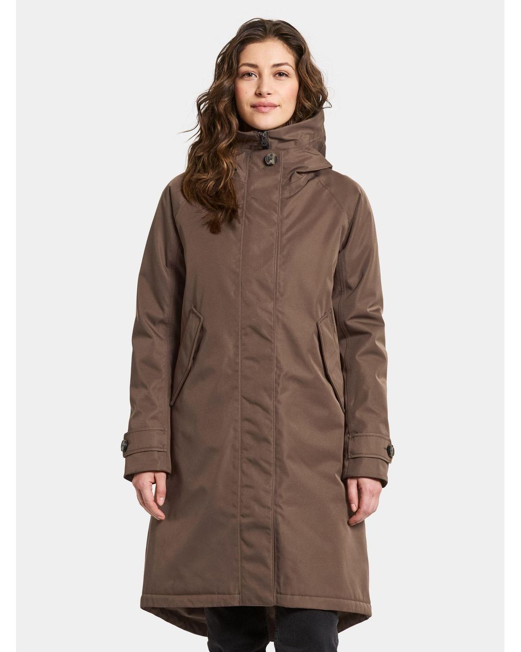 Didriksons Brown Winterjacke Luna