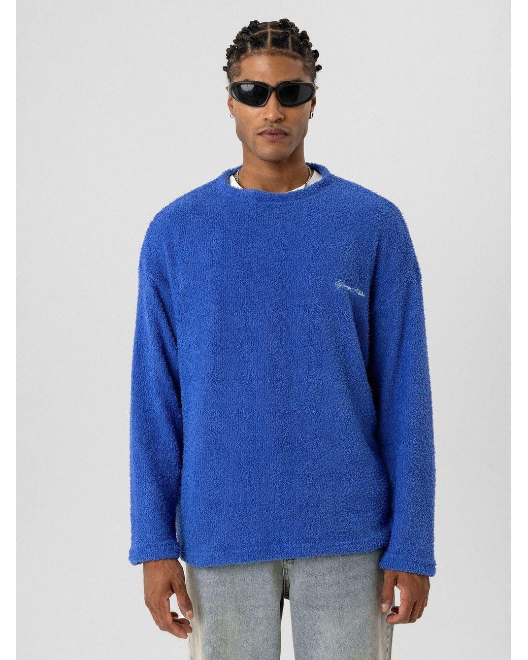 Dandalo Crew Neck Pullover in Blue für Herren