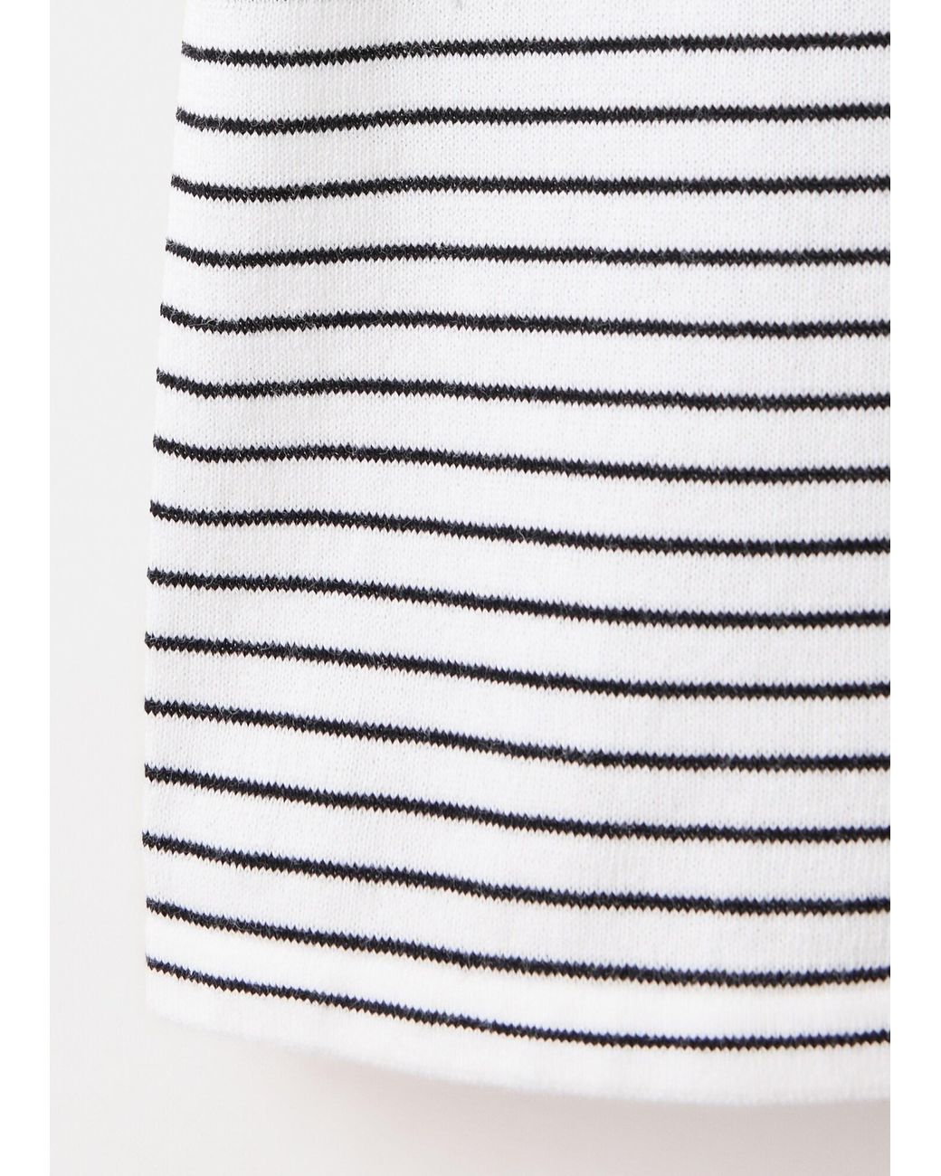 Mango White Pullover Zebra