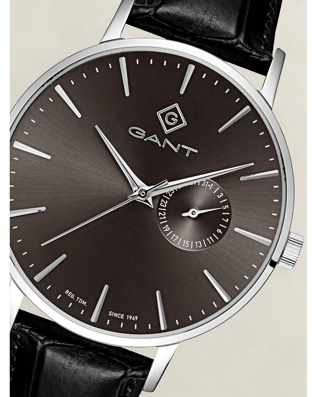 Gant Uhr in Black für Herren